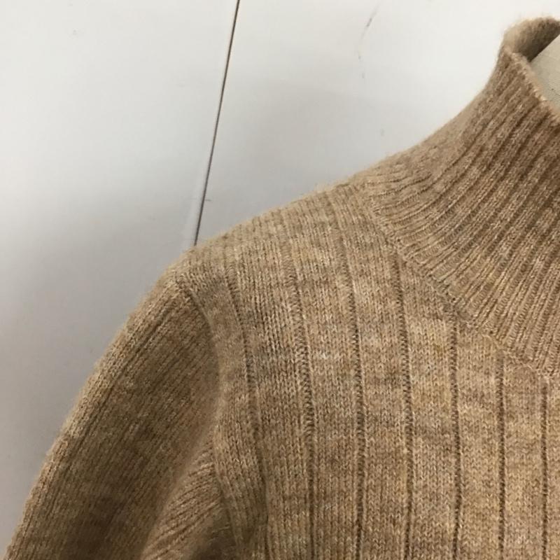 ロペピクニック ROPE  PICNIC ワンピース ロングスカート GDE-51310 リサイクルポリAラインニットワンピース 38 無地 ベージュ / ベージュ /  レディース USED 古着 中古 10126482