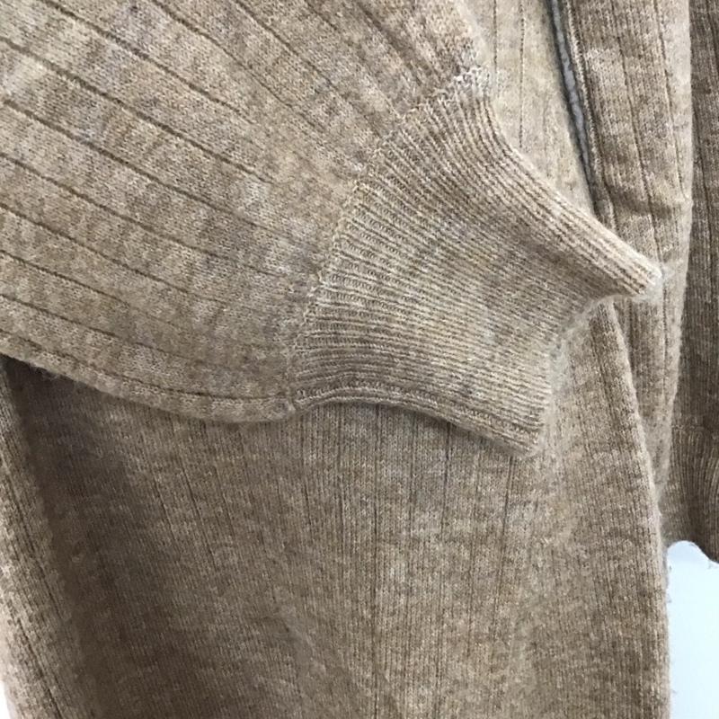 ロペピクニック ROPE  PICNIC ワンピース ロングスカート GDE-51310 リサイクルポリAラインニットワンピース 38 無地 ベージュ / ベージュ /  レディース USED 古着 中古 10126482