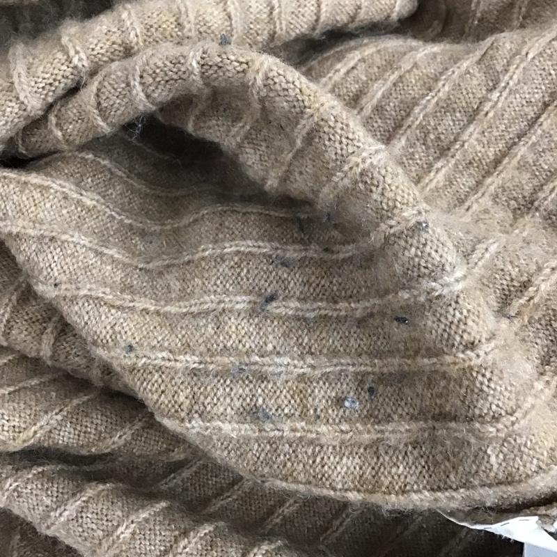 ロペピクニック ROPE  PICNIC ワンピース ロングスカート GDE-51310 リサイクルポリAラインニットワンピース 38 無地 ベージュ / ベージュ /  レディース USED 古着 中古 10126482