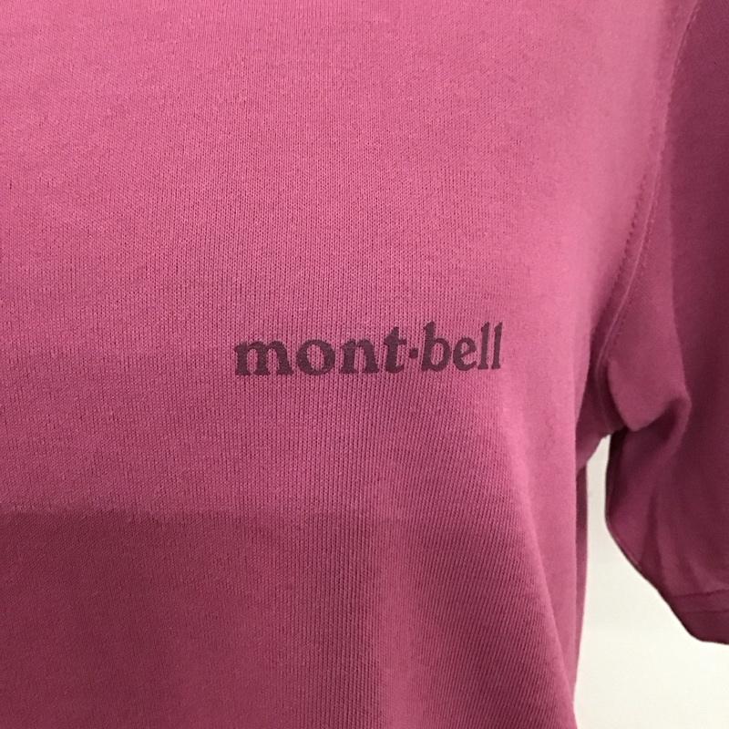 モンベル mont-bell Tシャツ 半袖 1114111 WICTワンポイントロゴ 半袖カットソー XL ロゴ、文字 マルチカラー / マルチカラー /  レディース USED 古着 中古 10126491