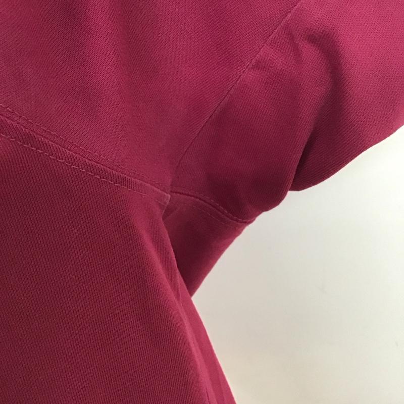 モンベル mont-bell Tシャツ 半袖 1114179 WICT 半袖カットソー プリントTシャツ XL ロゴ、文字 えんじ / ワインレッド /  レディース USED 古着 中古 10126493