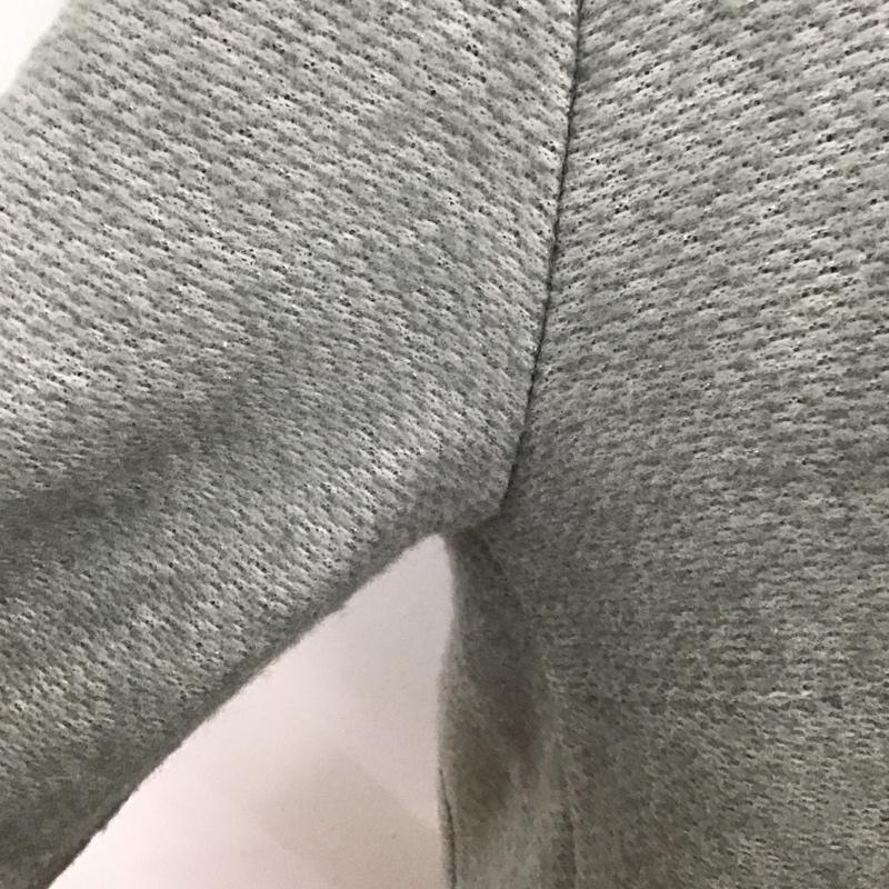 ナチュラルビューティーベーシック NATURAL BEAUTY BASIC ワンピース ロングスカート 長袖ロングワンピース クルーネック タイトワンピース M 無地 灰 / グレー /  レディース USED 古着 中古 10126496