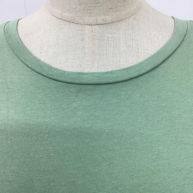 ザラ ZARA ワンピース ひざ丈スカート 長袖ワンピース ロングワンピース フレアスカート S 無地 カーキ / カーキ /  レディース USED 古着 中古 10126497