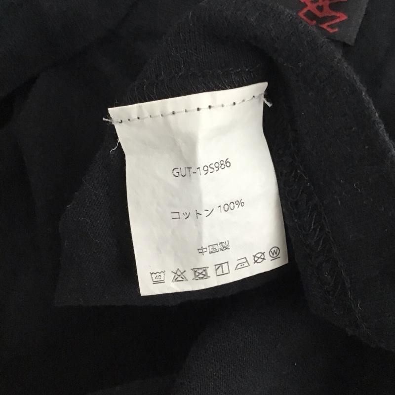 ミルクフェド MILKFED. Tシャツ 半袖 半袖カットソー プリントTシャツ クルーネックカットソー M ロゴ、文字 黒 / ブラック /  レディース USED 古着 中古 10126500
