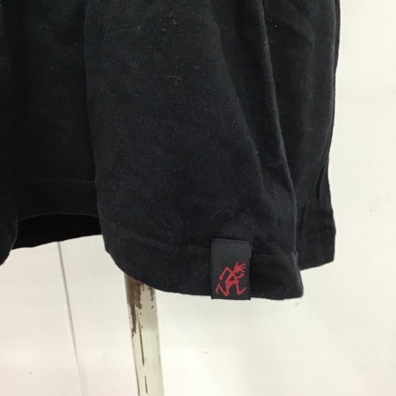 ミルクフェド MILKFED. Tシャツ 半袖 半袖カットソー プリントTシャツ クルーネックカットソー M ロゴ、文字 黒 / ブラック /  レディース USED 古着 中古 10126500
