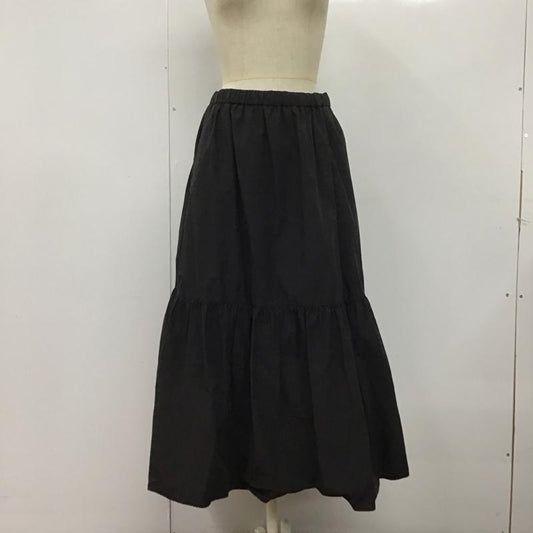 アーバンリサーチ URBAN RESEARCH スカート ロングスカート ロングスカート フレアスカート カジュアルスカート FREE 無地 黒 / ブラック /  レディース USED 古着 中古 10126503