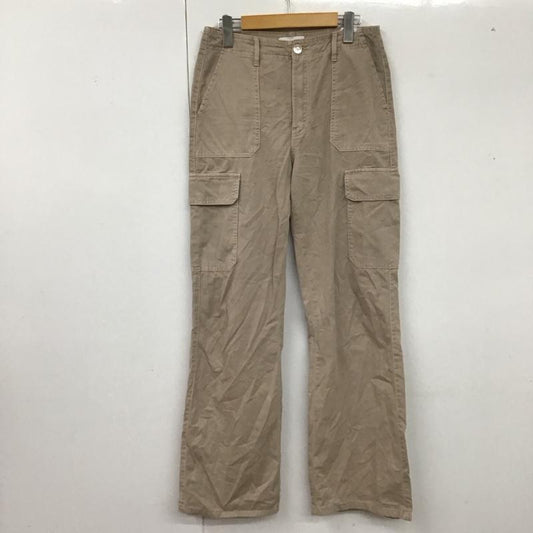 ザラ ZARA パンツ ワークパンツ、ペインターパンツ ワークパンツ ワイドパンツ カジュアルパンツ カーゴパンツ 36インチ 無地 ベージュ / ベージュ /  レディース USED 古着 中古 10126504