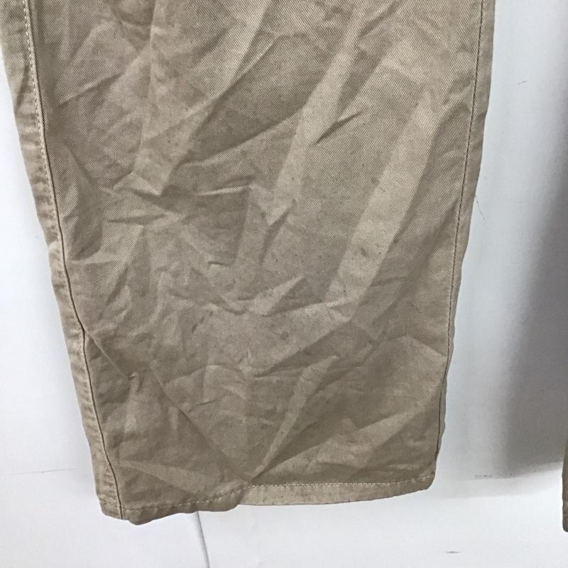 ザラ ZARA パンツ ワークパンツ、ペインターパンツ ワークパンツ ワイドパンツ カジュアルパンツ カーゴパンツ 36インチ 無地 ベージュ / ベージュ /  レディース USED 古着 中古 10126504