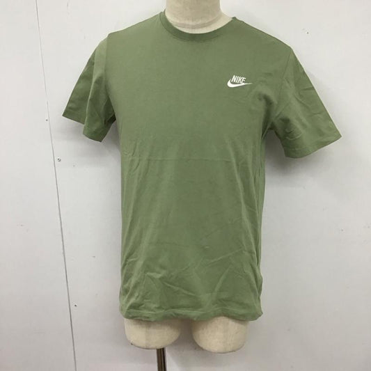 ナイキ NIKE Tシャツ 半袖 ar4999-386 クラブTシャツ 半袖カットソー スポーツウェア M ロゴ、文字 緑 / グリーン /  メンズ USED 古着 中古 10126513