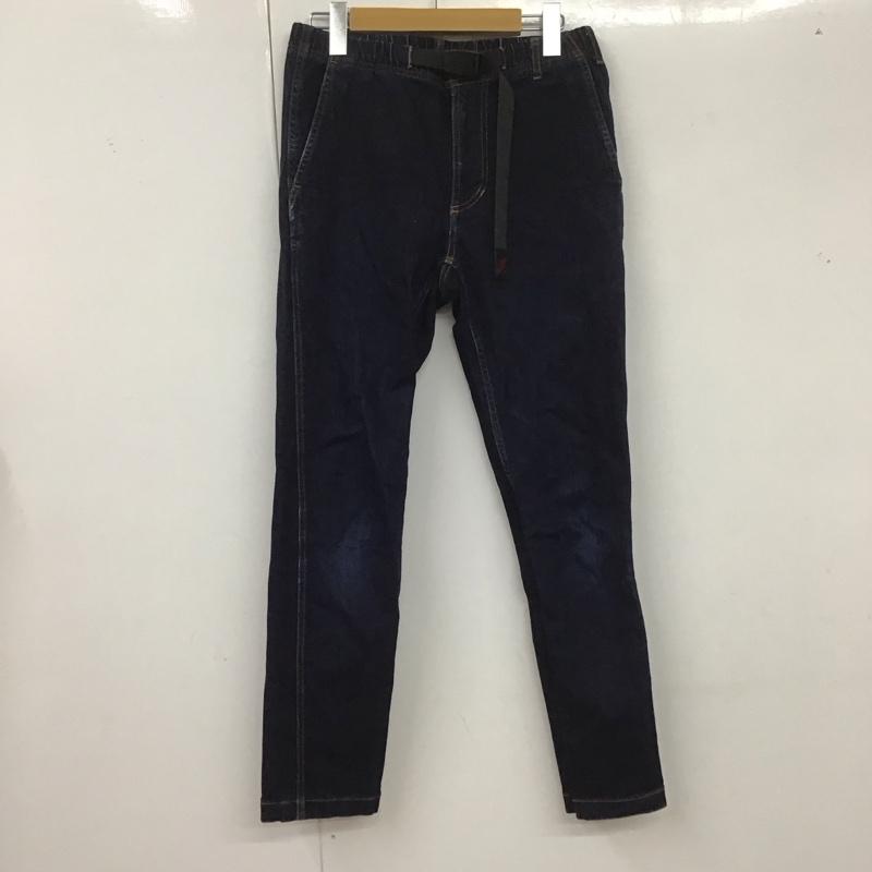 グラミチ GRAMICCI パンツ デニム、ジーンズ 0157-dej デニムテーパードパンツ カジュアルパンツ L 無地 インディゴ / インディゴ /  レディース USED 古着 中古 10126519