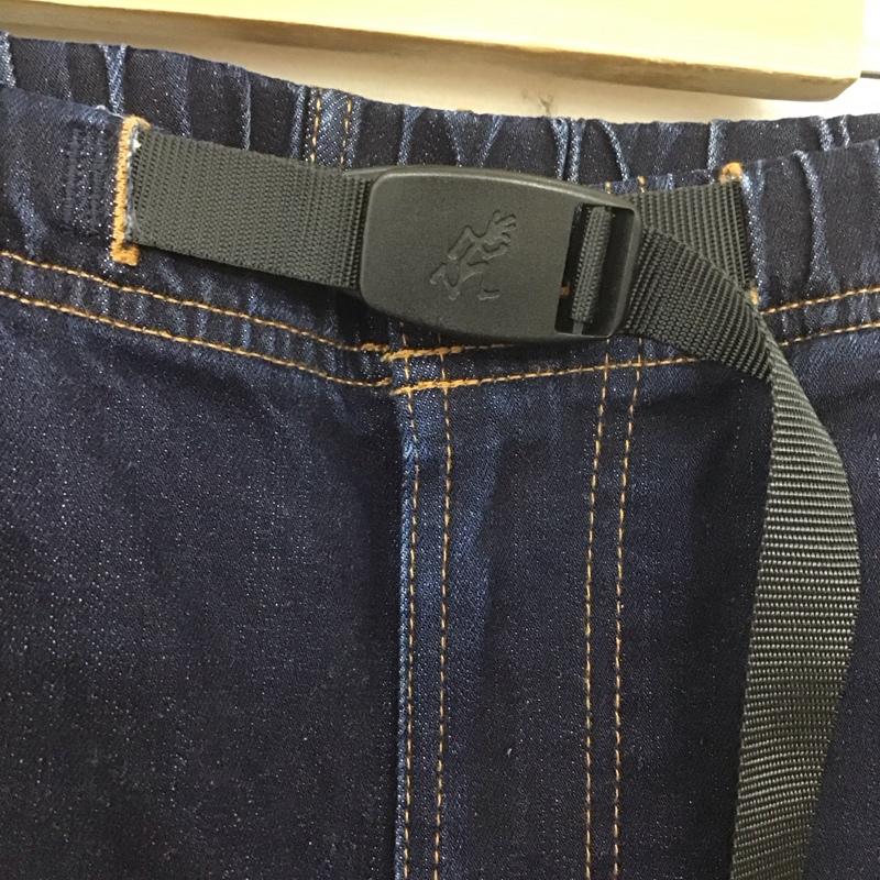 グラミチ GRAMICCI パンツ デニム、ジーンズ 0157-dej デニムテーパードパンツ カジュアルパンツ L 無地 インディゴ / インディゴ /  レディース USED 古着 中古 10126519
