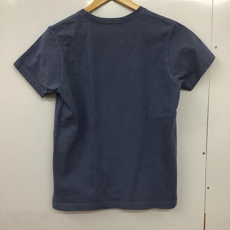 ザノースフェイス THE NORTH FACE Tシャツ 半袖 ntw81832 GDHVYCOTTONT 半袖カットソー Tシャツ M 無地 青 / ブルー /  レディース USED 古着 中古 10126537