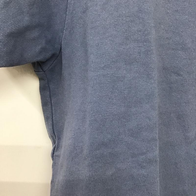 ザノースフェイス THE NORTH FACE Tシャツ 半袖 ntw81832 GDHVYCOTTONT 半袖カットソー Tシャツ M 無地 青 / ブルー /  レディース USED 古着 中古 10126537