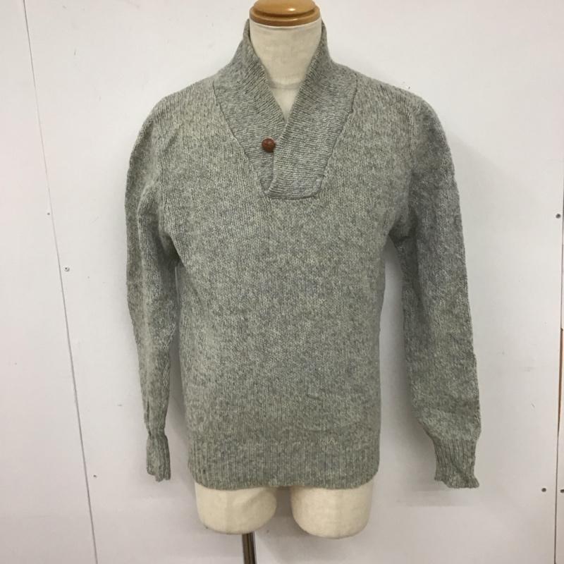 ウールリッチ WOOLRICH ニット、セーター 長袖 長袖ニットカットソー Vネック セーター 90s ショールカラー M 無地 マルチカラー / マルチカラー /  メンズ USED 古着 中古 10126543