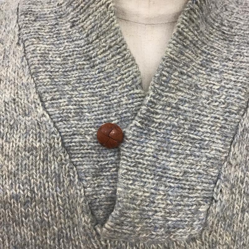 ウールリッチ WOOLRICH ニット、セーター 長袖 長袖ニットカットソー Vネック セーター 90s ショールカラー M 無地 マルチカラー / マルチカラー /  メンズ USED 古着 中古 10126543