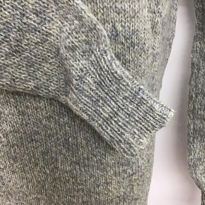 ウールリッチ WOOLRICH ニット、セーター 長袖 長袖ニットカットソー Vネック セーター 90s ショールカラー M 無地 マルチカラー / マルチカラー /  メンズ USED 古着 中古 10126543