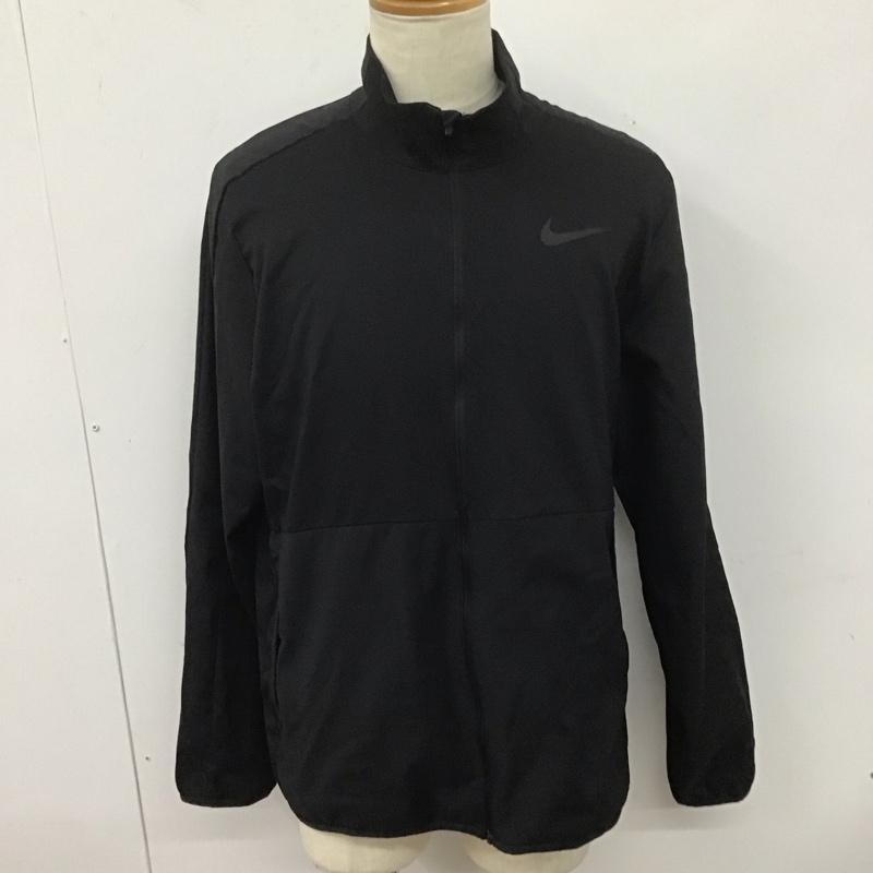 ナイキ NIKE ジャケット、上着 ジャンパー、ブルゾン DQ1898-010 DRY-FIT ウーブンジャケット XXL 無地 黒 / ブラック /  メンズ USED 古着 中古 10126548
