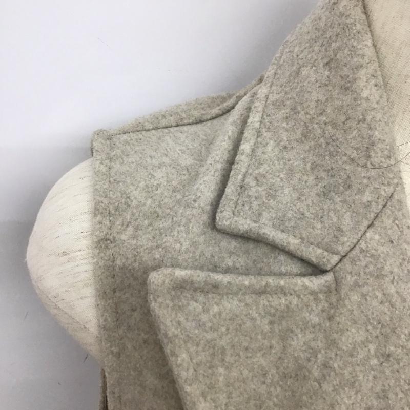 ザラ ZARA ベスト ベスト ロングベスト S 無地 ベージュ / ベージュ /  レディース USED 古着 中古 10126556