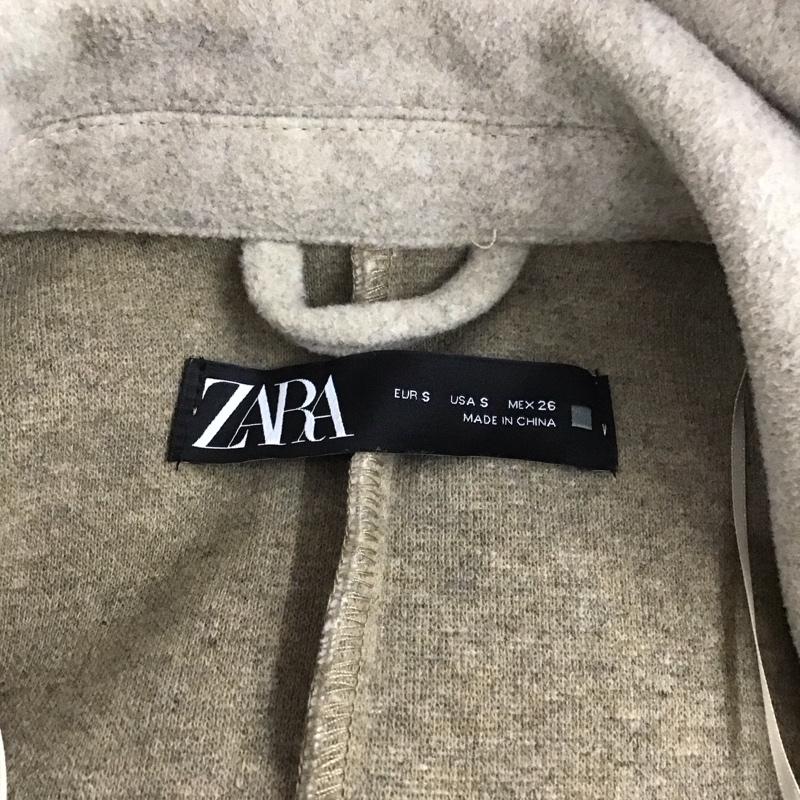 ザラ ZARA ベスト ベスト ロングベスト S 無地 ベージュ / ベージュ /  レディース USED 古着 中古 10126556