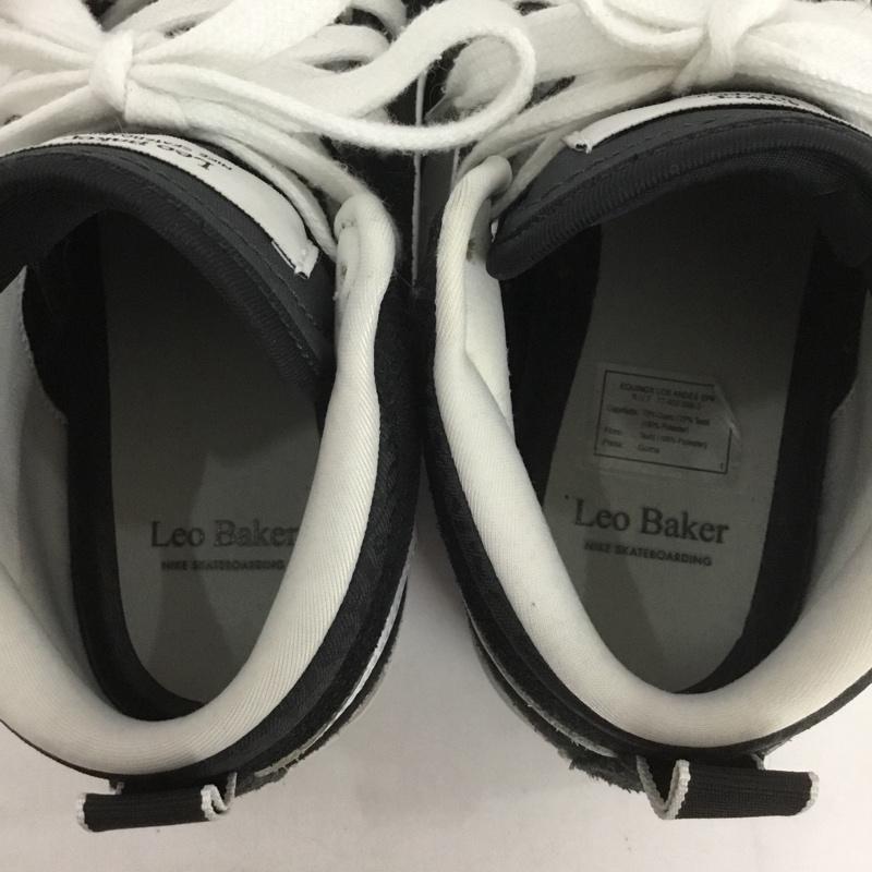 ナイキ NIKE スニーカー スニーカー DX4361 001 SB REACT LEO スケートボード 26.5cm 箱有 26.5cm ロゴ、文字 黒 / ブラック / X 白 / ホワイト /  メンズ USED 古着 中古 10126561