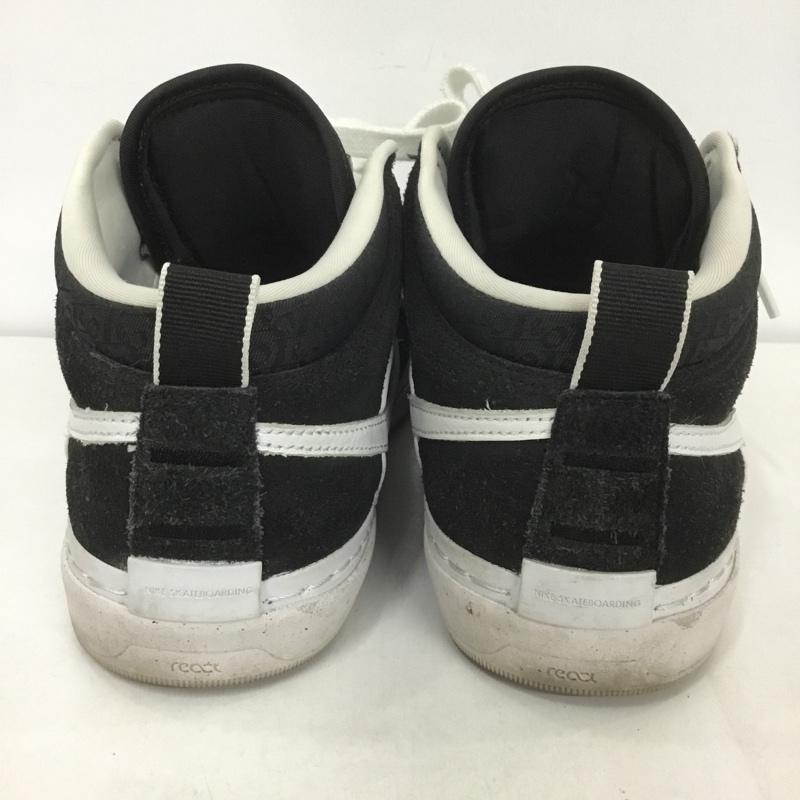 ナイキ NIKE スニーカー スニーカー DX4361 001 SB REACT LEO スケートボード 26.5cm 箱有 26.5cm ロゴ、文字 黒 / ブラック / X 白 / ホワイト /  メンズ USED 古着 中古 10126561