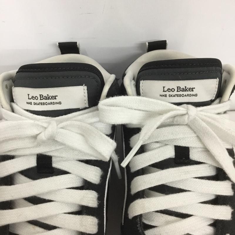 ナイキ NIKE スニーカー スニーカー DX4361 001 SB REACT LEO スケートボード 26.5cm 箱有 26.5cm ロゴ、文字 黒 / ブラック / X 白 / ホワイト /  メンズ USED 古着 中古 10126561