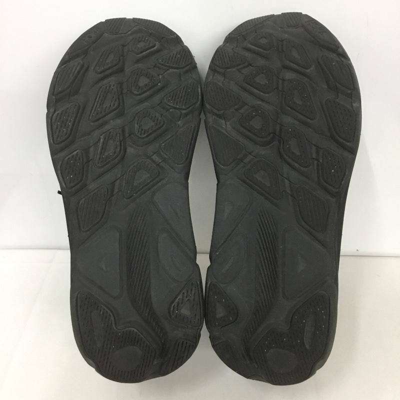 ホカオネオネ HOKA ONEONE スニーカー スニーカー 1132210 クリフトン 9 ワイド CLIFTON 9 WIDE 27.5cm 箱有 27.5cm ロゴ、文字 黒 / ブラック /  メンズ USED 古着 中古 10126563