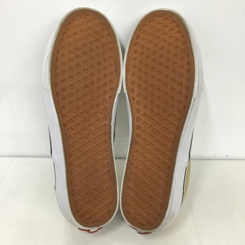 バンズ VANS スリッポン スリッポン V98CLA SLIP ON スニーカー 26.5cm 26.5cm ロゴ、文字 ベージュ / ベージュ / X 白 / ホワイト /  メンズ USED 古着 中古 10126566