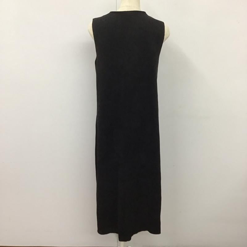 ザラ ZARA ワンピース ロングスカート M 無地 黒 / ブラック /  レディース USED 古着 中古 10126567