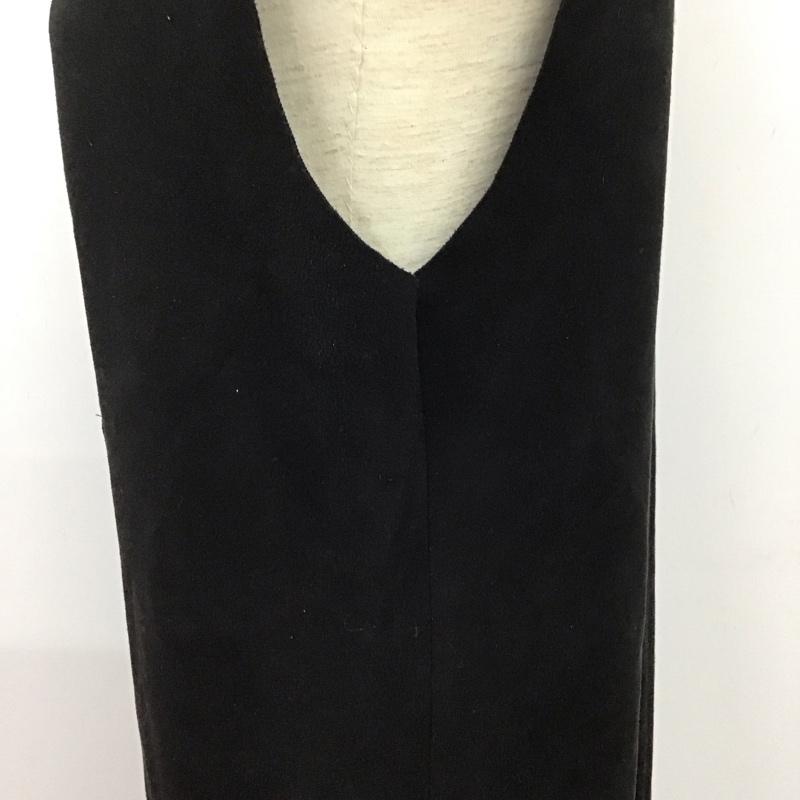 ザラ ZARA ワンピース ロングスカート M 無地 黒 / ブラック /  レディース USED 古着 中古 10126567