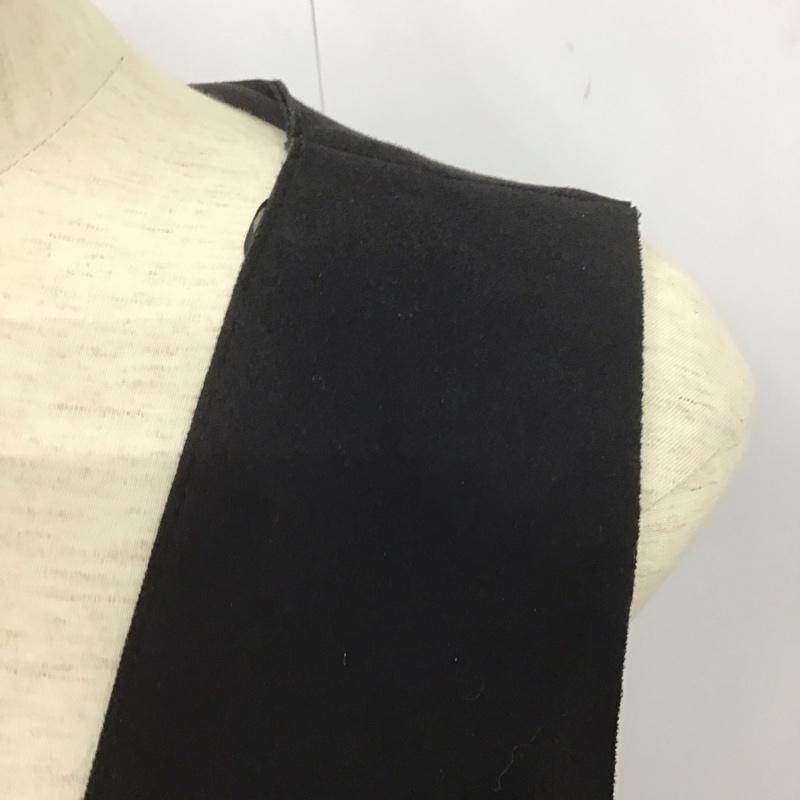 ザラ ZARA ワンピース ロングスカート M 無地 黒 / ブラック /  レディース USED 古着 中古 10126567