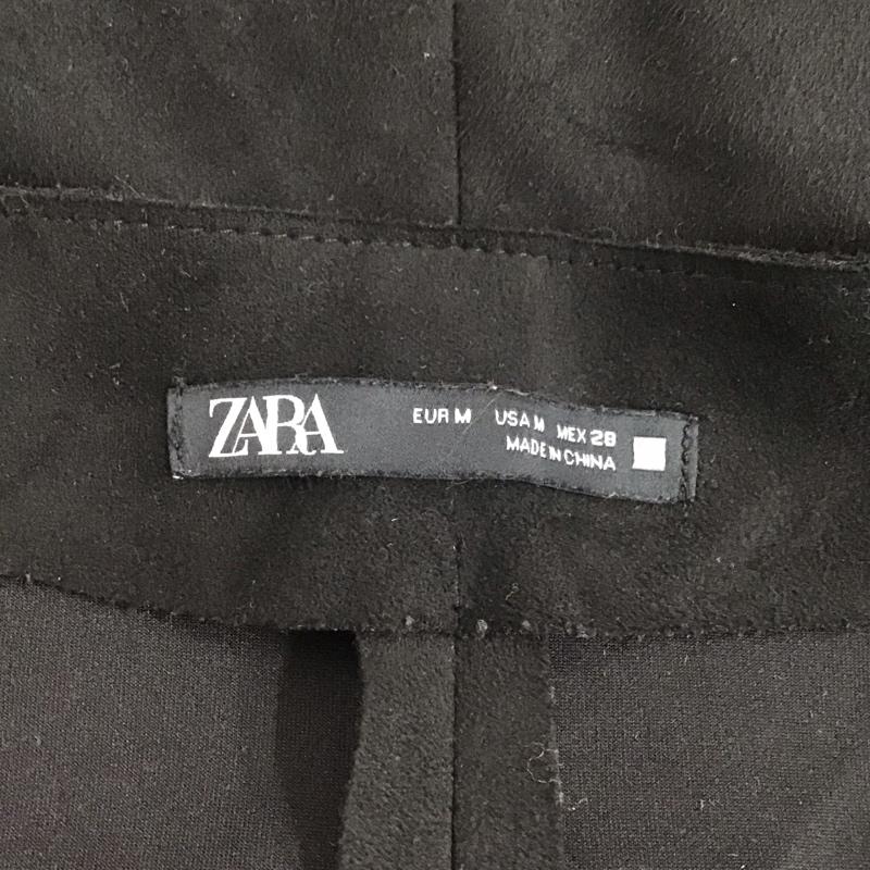 ザラ ZARA ワンピース ロングスカート M 無地 黒 / ブラック /  レディース USED 古着 中古 10126567