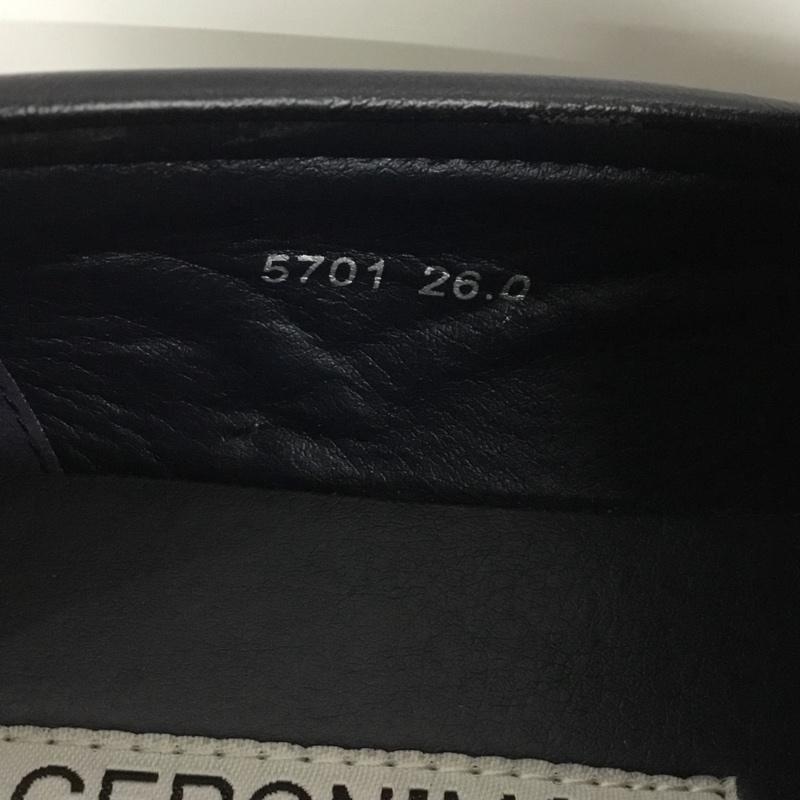 ジェロニモ GERONIMO ローファー ローファー キース へリング コインローファー 26.0 26.0cm 無地 紺 / ネイビー /  メンズ USED 古着 中古 10126576