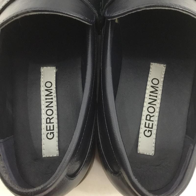 ジェロニモ GERONIMO ローファー ローファー キース へリング コインローファー 26.0 26.0cm 無地 紺 / ネイビー /  メンズ USED 古着 中古 10126576