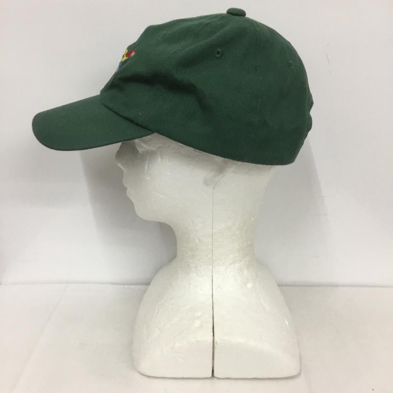 エクストララージ XLARGE 帽子 キャップ 101221051008 6PANEL CAP 刺繍 ロゴ、文字 緑 / グリーン /  メンズ USED 古着 中古 10126587