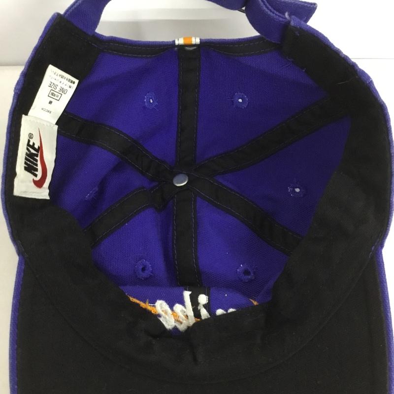 ナイキ NIKE 帽子 キャップ S8CCH 90年代 台湾製 ロゴ、文字 青 / ブルー /  メンズ USED 古着 中古 10126588