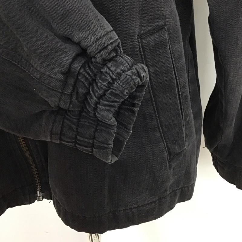 エックスガール X-girl ジャケット、上着 ジャケット、ブレザー 05181507 MILITARY JACKET 1 無地 黒 / ブラック /  レディース USED 古着 中古 10126590