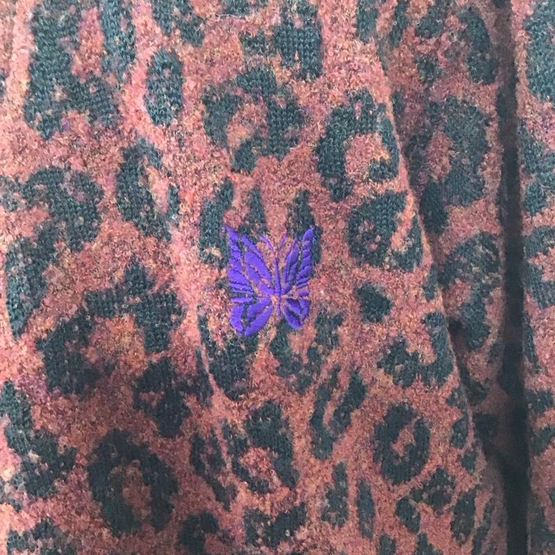 ニードルス Needles カーディガン 長袖 長袖ニット ニットカーディガン 前ボタン L 総柄 マルチカラー / マルチカラー /  メンズ USED 古着 中古 10126595