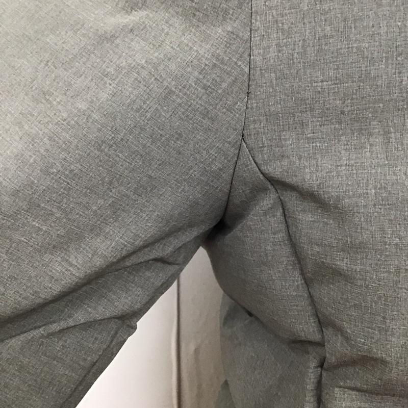 ユニクロ UNIQLO コート ダウンコート 212-420252 シームレスダウンショートコート M 無地 灰 / グレー /  レディース USED 古着 中古 10126602
