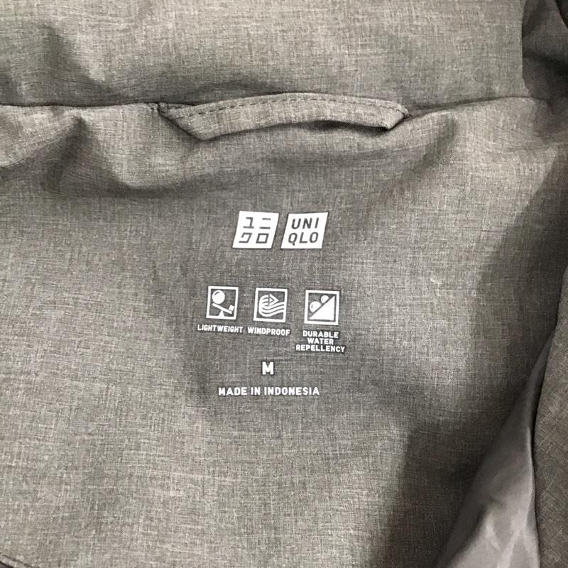 ユニクロ UNIQLO コート ダウンコート 212-420252 シームレスダウンショートコート M 無地 灰 / グレー /  レディース USED 古着 中古 10126602