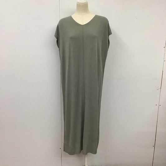 ロペピクニック ROPE  PICNIC ワンピース ロングスカート 38 無地 灰 / グレー /  レディース USED 古着 中古 10126604