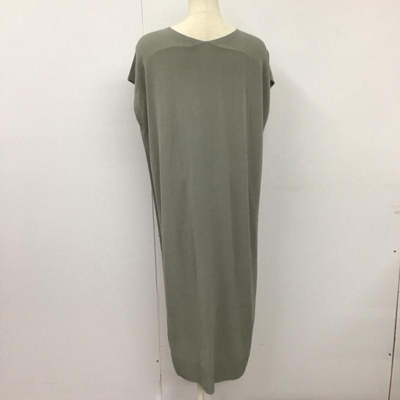 ロペピクニック ROPE  PICNIC ワンピース ロングスカート 38 無地 灰 / グレー /  レディース USED 古着 中古 10126604