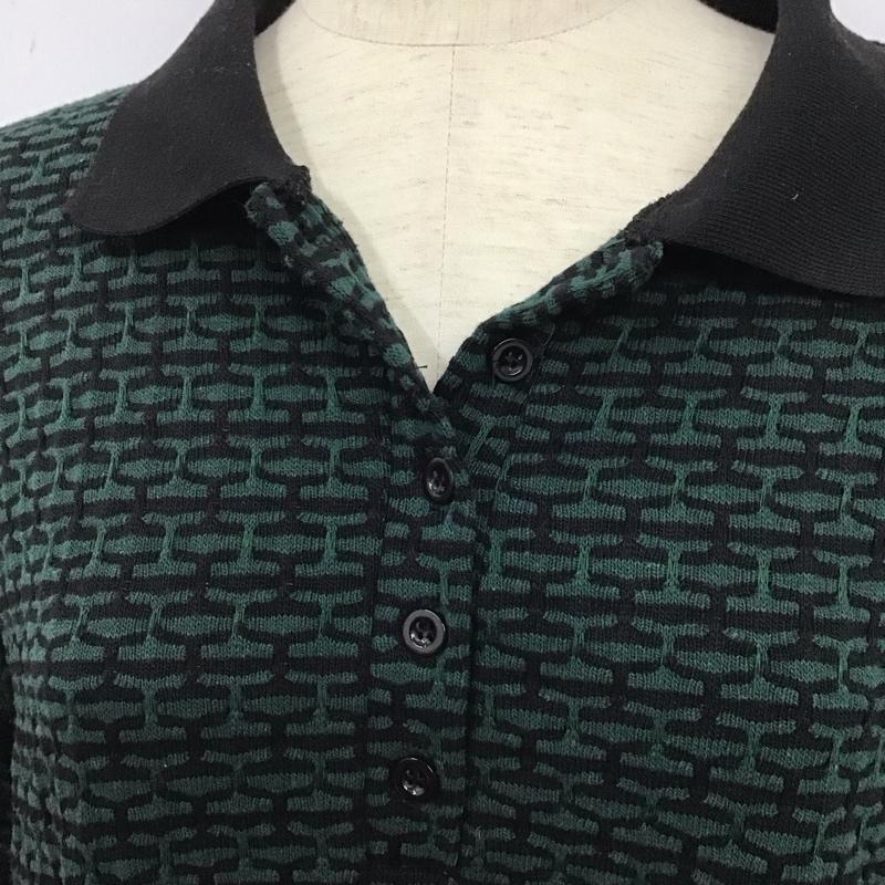 ザラ ZARA ワンピース ミニスカート ポロ L  緑 / グリーン /  レディース USED 古着 中古 10126607