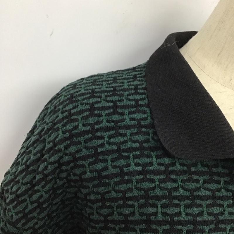 ザラ ZARA ワンピース ミニスカート ポロ L  緑 / グリーン /  レディース USED 古着 中古 10126607