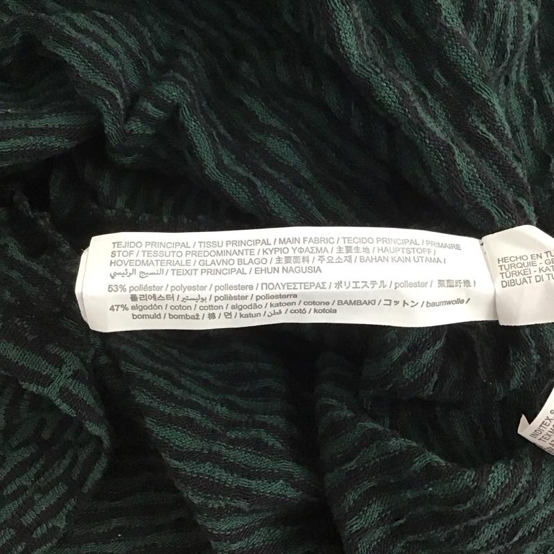 ザラ ZARA ワンピース ミニスカート ポロ L  緑 / グリーン /  レディース USED 古着 中古 10126607
