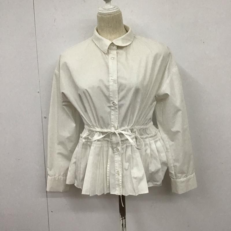 レイビームス Ray BEAMS シャツ、ブラウス 長袖 無地 白 / ホワイト /  レディース USED 古着 中古 10126609