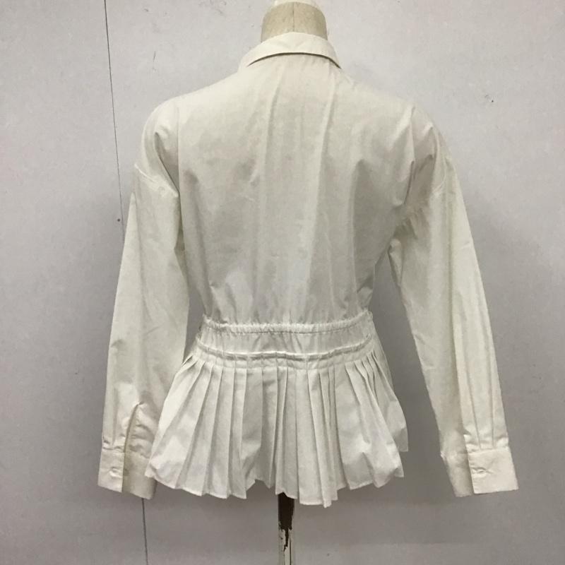 レイビームス Ray BEAMS シャツ、ブラウス 長袖 無地 白 / ホワイト /  レディース USED 古着 中古 10126609