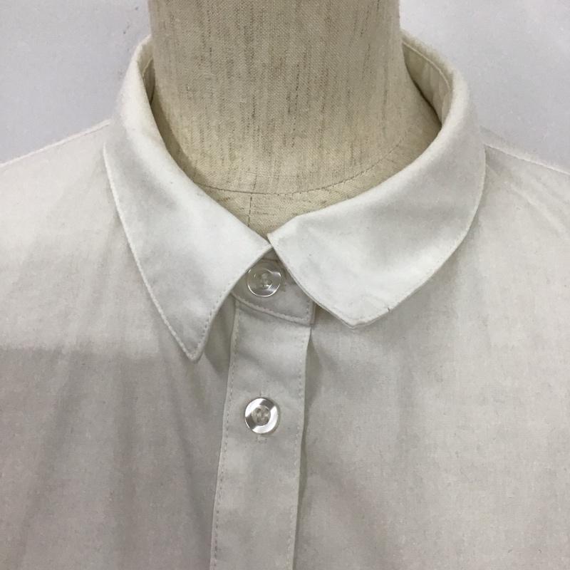 レイビームス Ray BEAMS シャツ、ブラウス 長袖 無地 白 / ホワイト /  レディース USED 古着 中古 10126609
