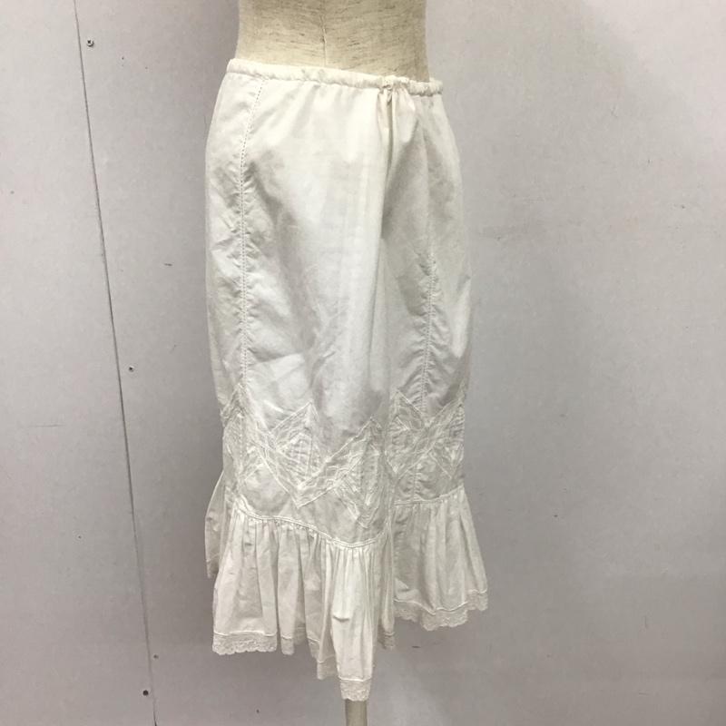 ラルフローレン RALPHLAUREN スカート ミニスカート 無地 白 / ホワイト /  レディース USED 古着 中古 10126618