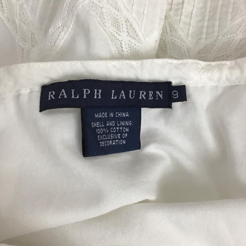ラルフローレン RALPHLAUREN スカート ミニスカート 無地 白 / ホワイト /  レディース USED 古着 中古 10126618